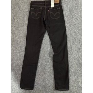 Levi's 518 Superlow Bootcut Jeans Women 7 Long Black Y2K 2006 NWT‎